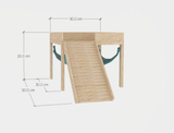 With Stand Ramp & Viewing Terrace Guinea Pig Hutch Hammock