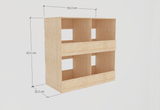 Quadruple Chicken Nest Box