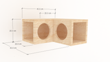 Wooden Tunnel Chinchilla Cage