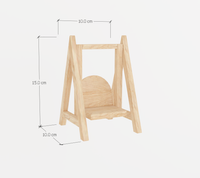 Swing Simple Seat Guinea Pig Hutch House