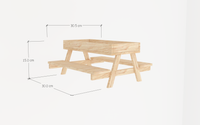 Picnic Table Guinea Pig Hay Feeder