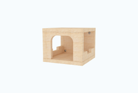 Cage à chinchilla en bois cube Critter Lounge Hideout