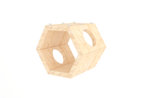 Hexagon Wooden Chinchilla Cage