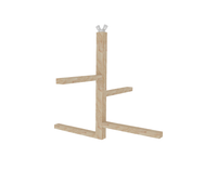Wooden Stand Four Bird Perch