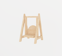 Swing Simple Seat Guinea Pig Hutch House