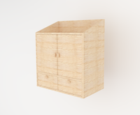 Armoire à tiroirs de rangement en arc
