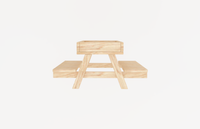 Picnic Table Guinea Pig Hay Feeder