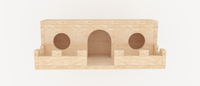 Rectangular Castle Chinchilla Cage
