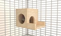 Castle With Balcony Chinchilla Cage