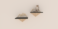 Mountain | Cat Furniture| Wall Mounted| for Lounging Sleeping Climbing Cat Shelves