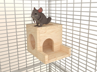 Castle With Balcony Chinchilla Cage