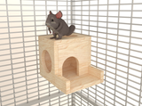 Castle With Balcony Chinchilla Cage